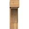Ekena Millwork Thorton Block Rough Sawn Bracket w/ Offset Brace, Western Red Cedar, 8"W x 26"D x 26"H BKT0806X26X26THR05RWR - alternate 4
